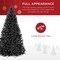 Best Choice Products Artificial Christmas Tree, Premium Unlit Spruce Design, Dense Branches – Black Spruce